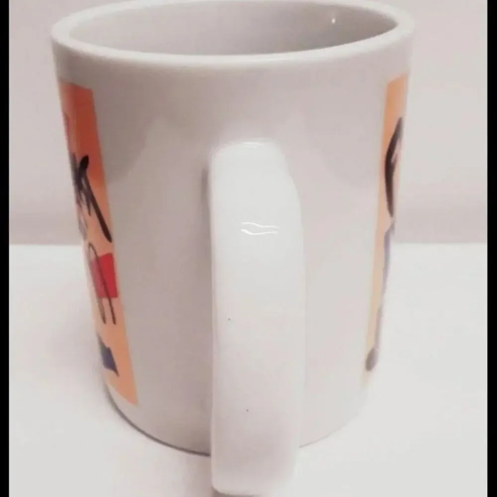 Rare Starbucks French Roast Abstract Face Coffee Cup Mug
